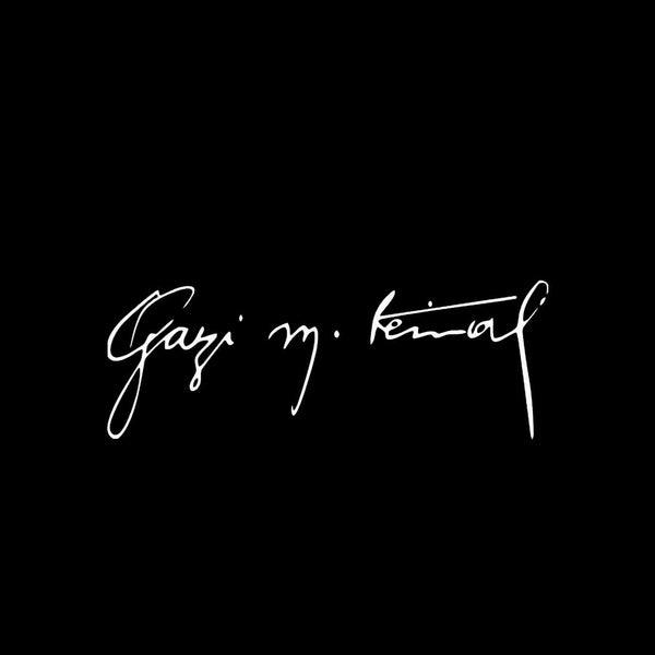Gazi m. Kemal Unterschrift