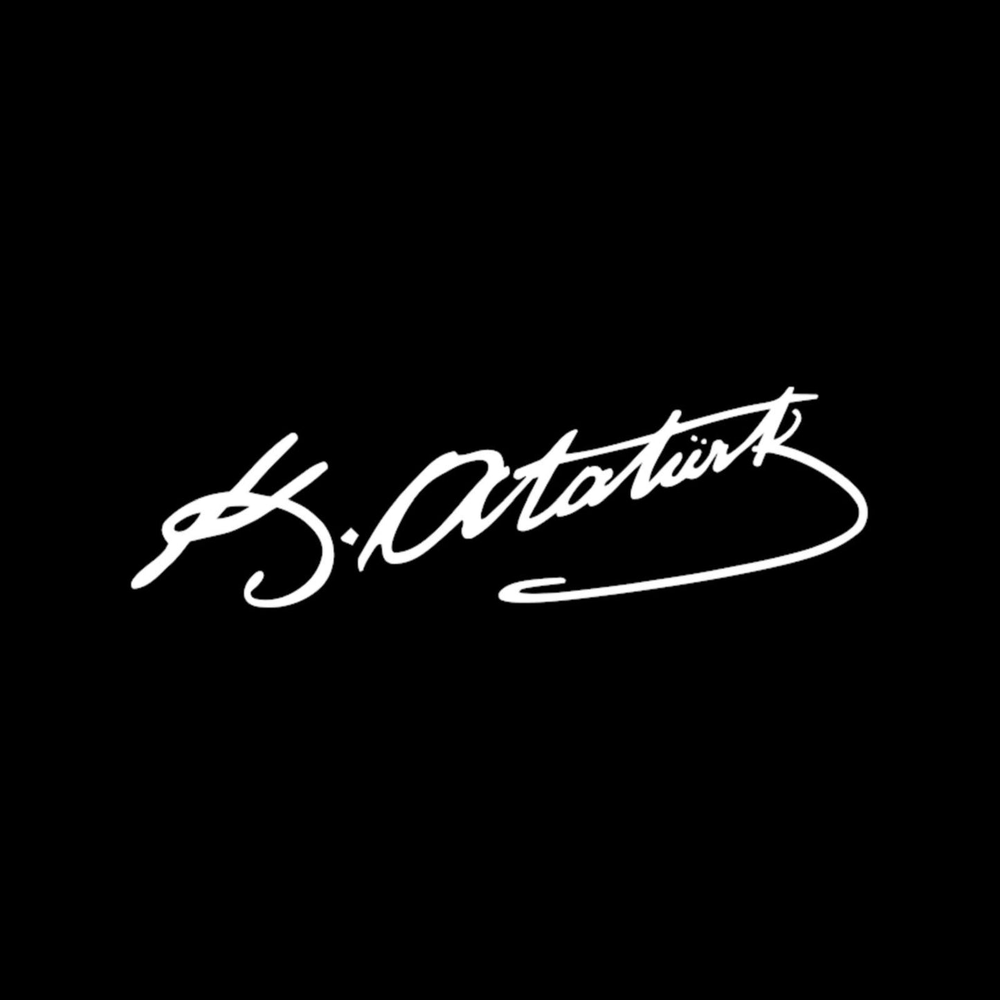 K. Atatürk Unterschrift