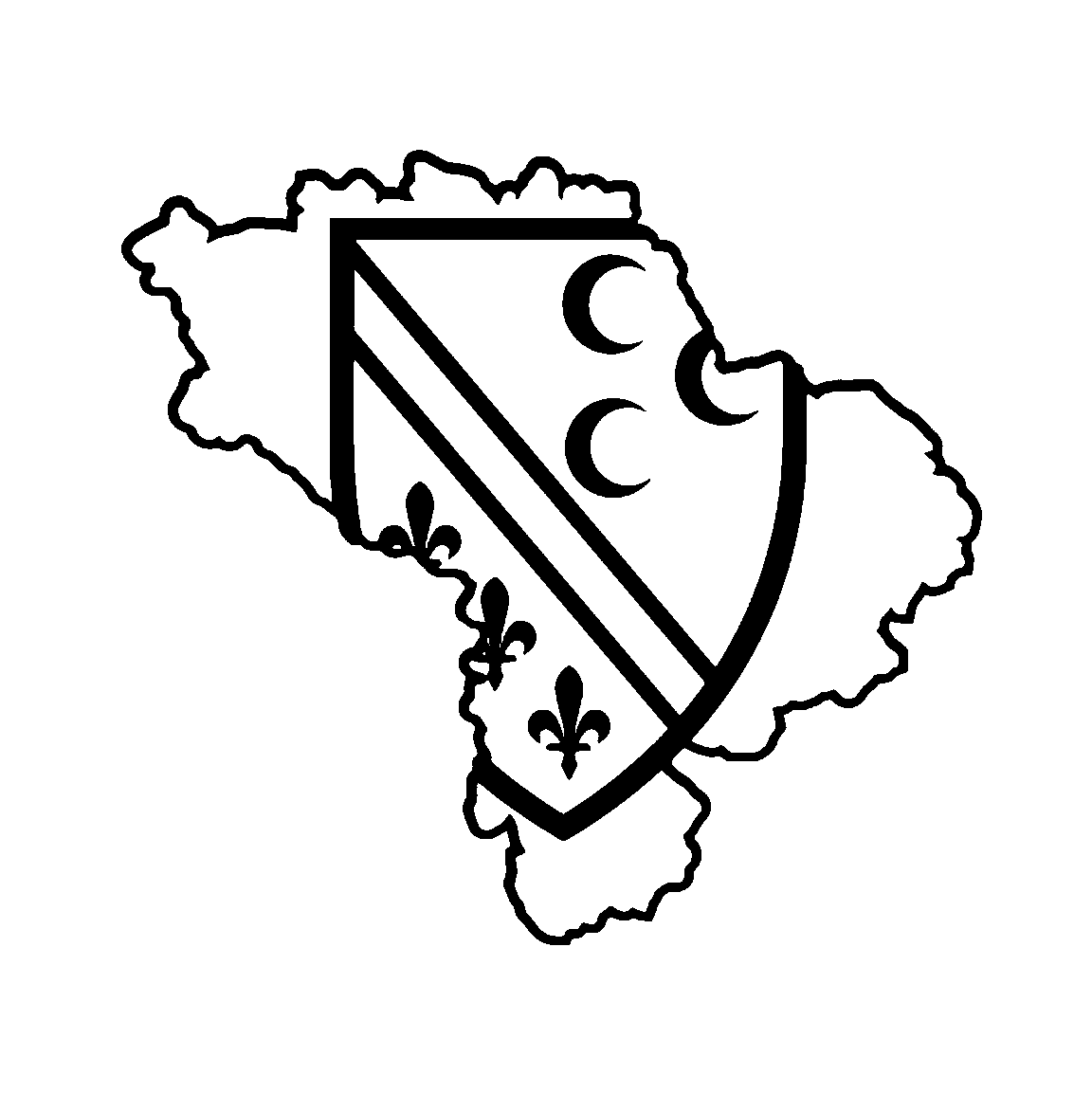 Sandzak Landfläche + Wappen