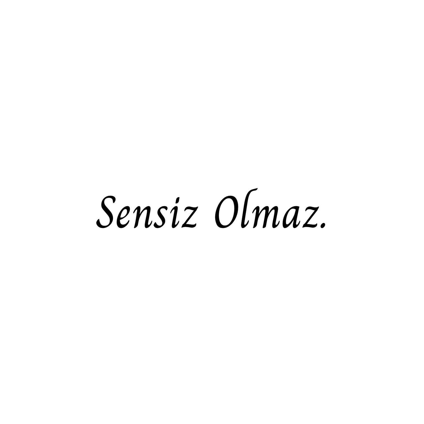 Sensiz Olmaz